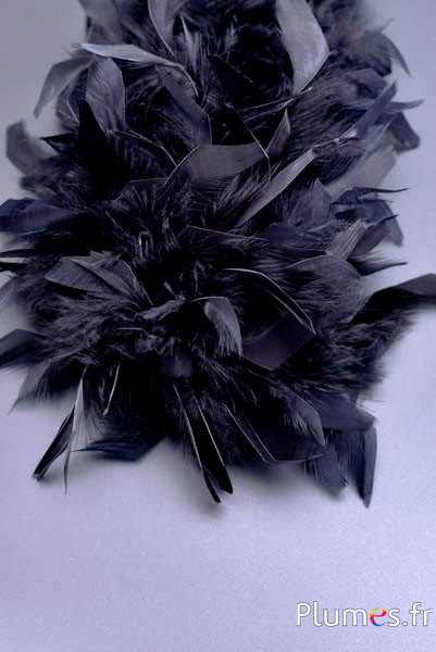 Coq mèche  - 10 cm - noir